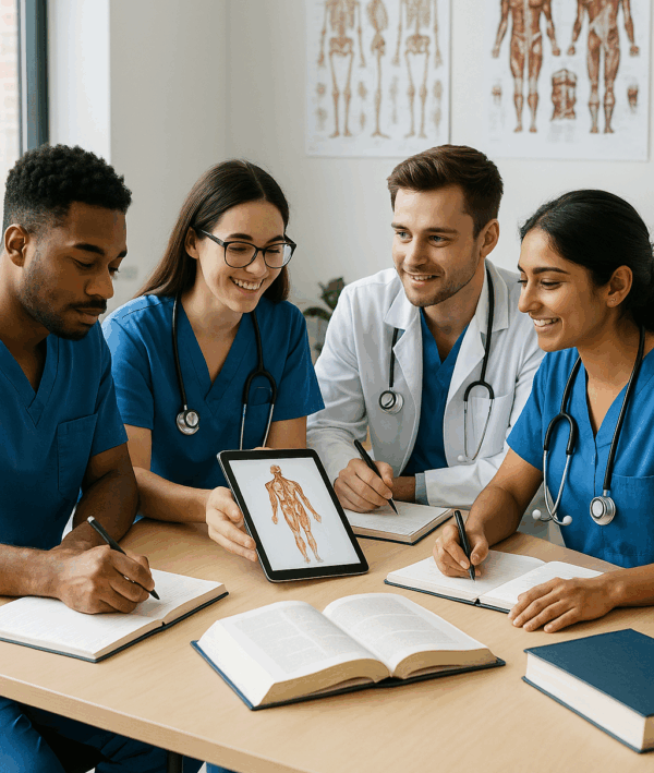 Medical Students Collaborating