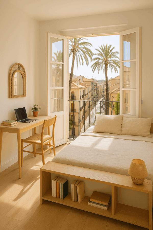 Cozy Spanish Bedroom